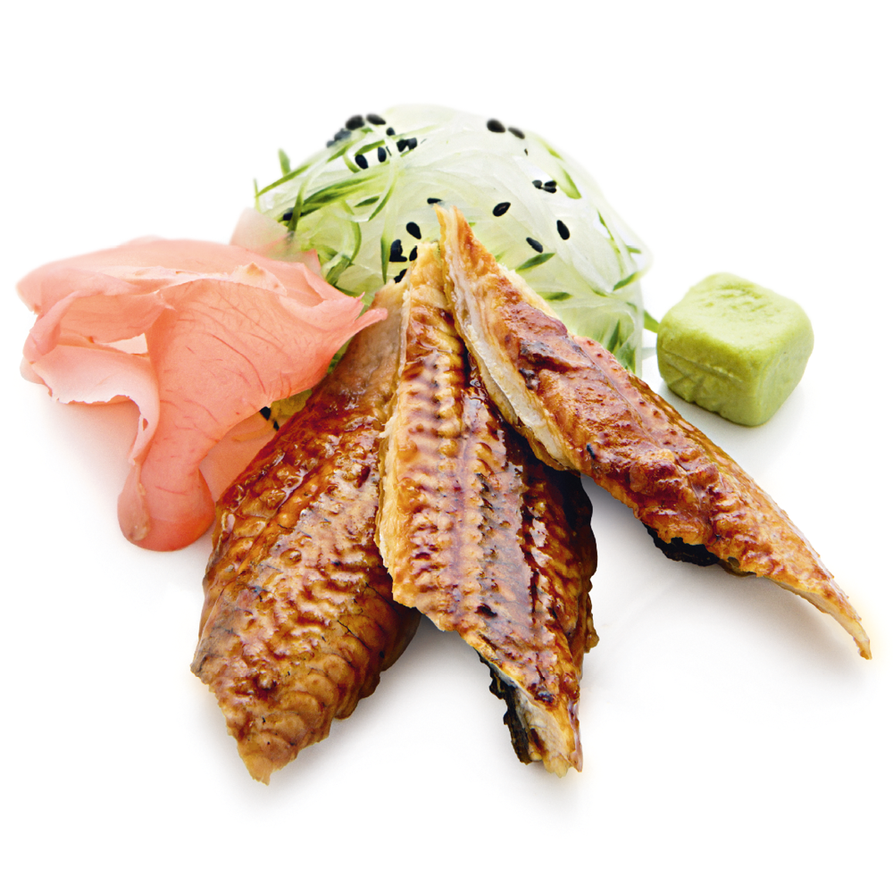 Angerja sashimi