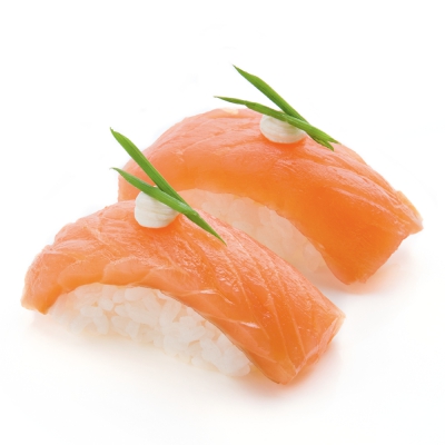 С копченым лососем