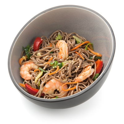 Tatranuudli wok hiidkrevettidega