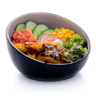 Poke krõbeda kanafileega