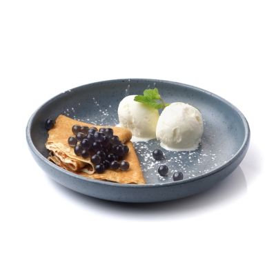 Pannkoogid jäätise ja poping bobaga