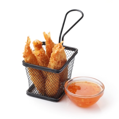 Tempura hiidkrevetid