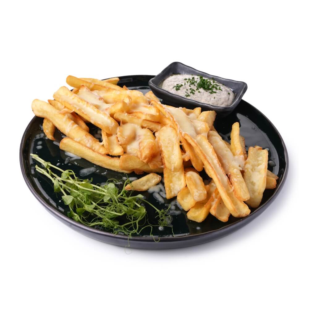 Friikartulid trühvlikastmega