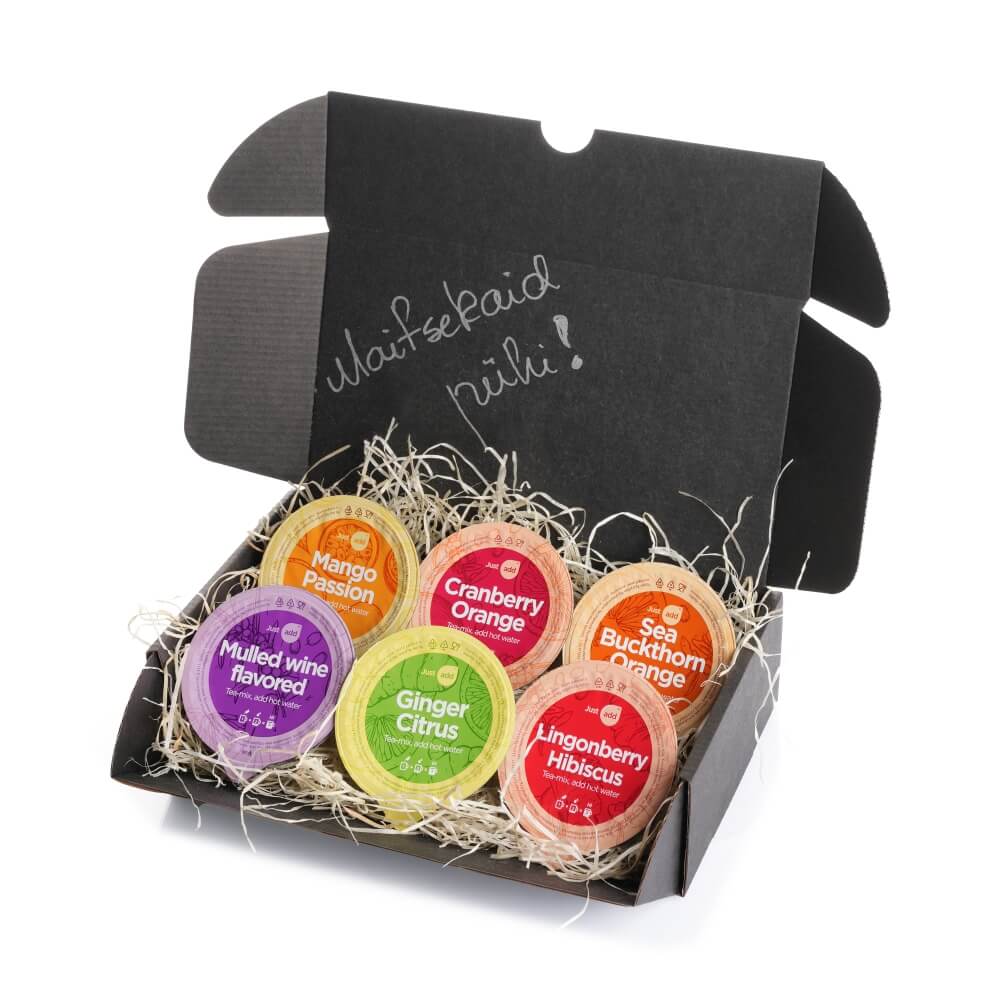 Väike kinkekarp teedega❄️🎁