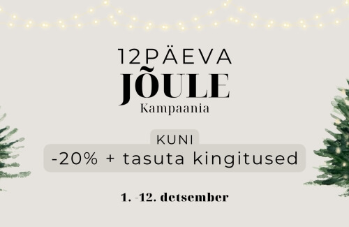 12 PÄEVA JÕULE KAMPAANIA!